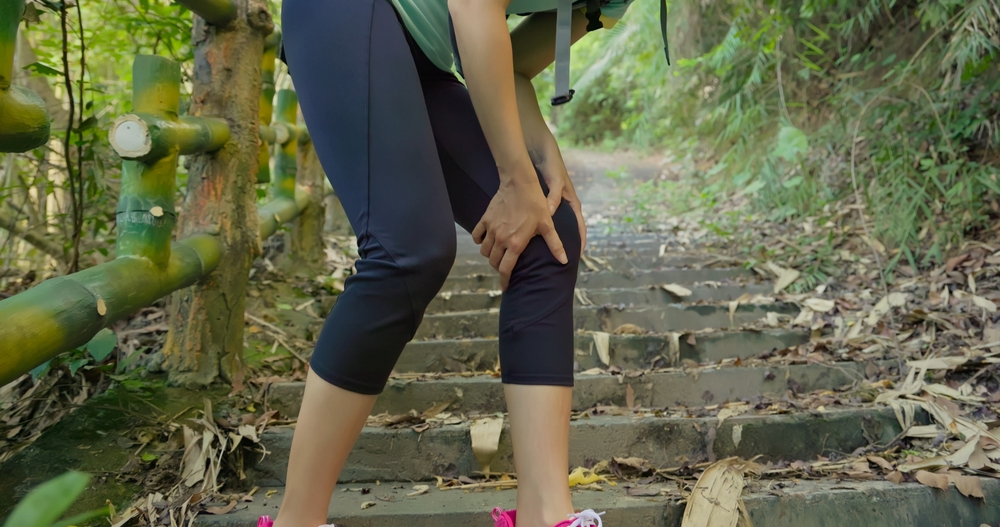 Hoja v gore in bolečine v kolenih