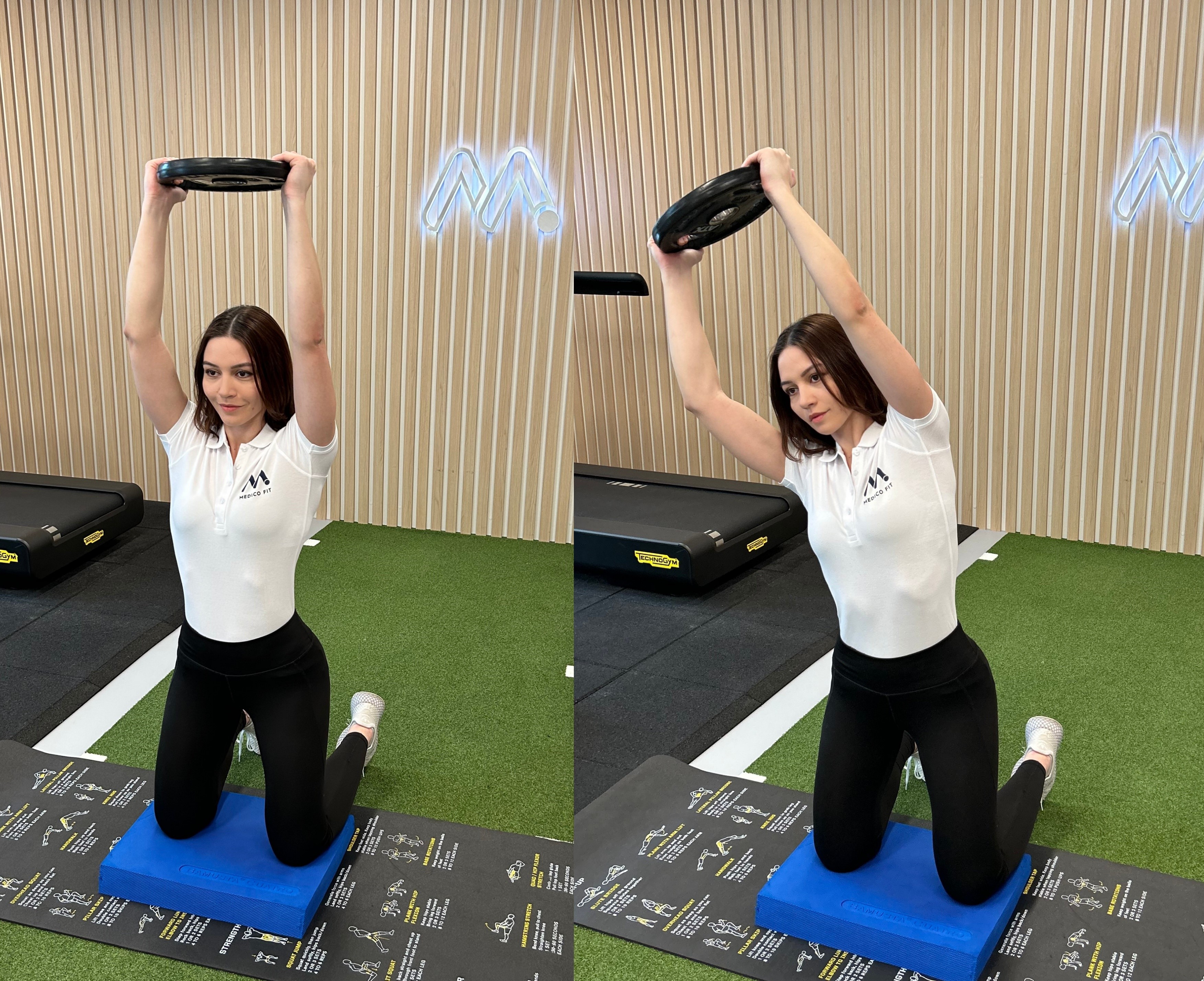 vaja za bolečine v hrbtu in bolečine v križu