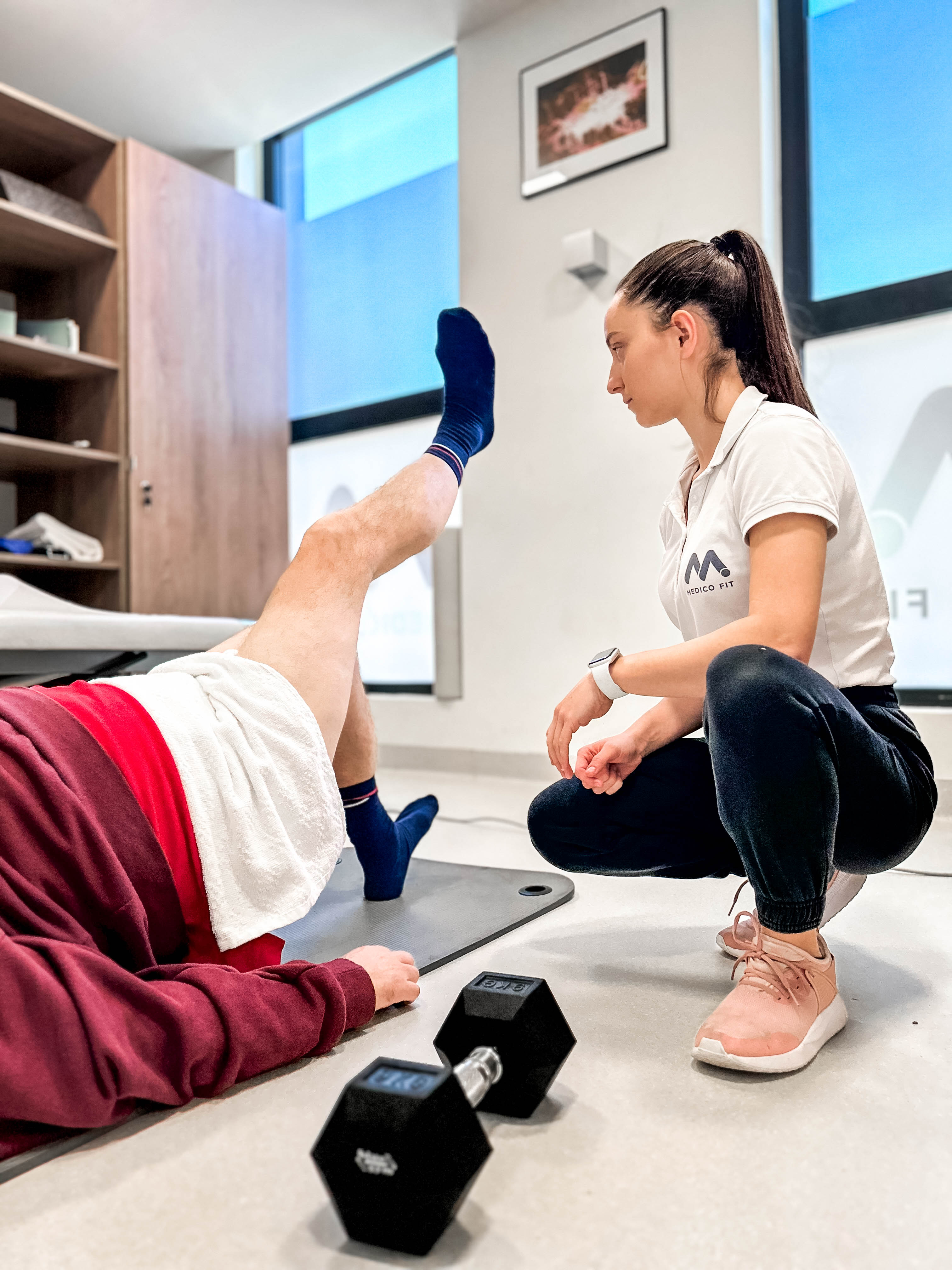 kineziološke vaje v kliniki medicofit