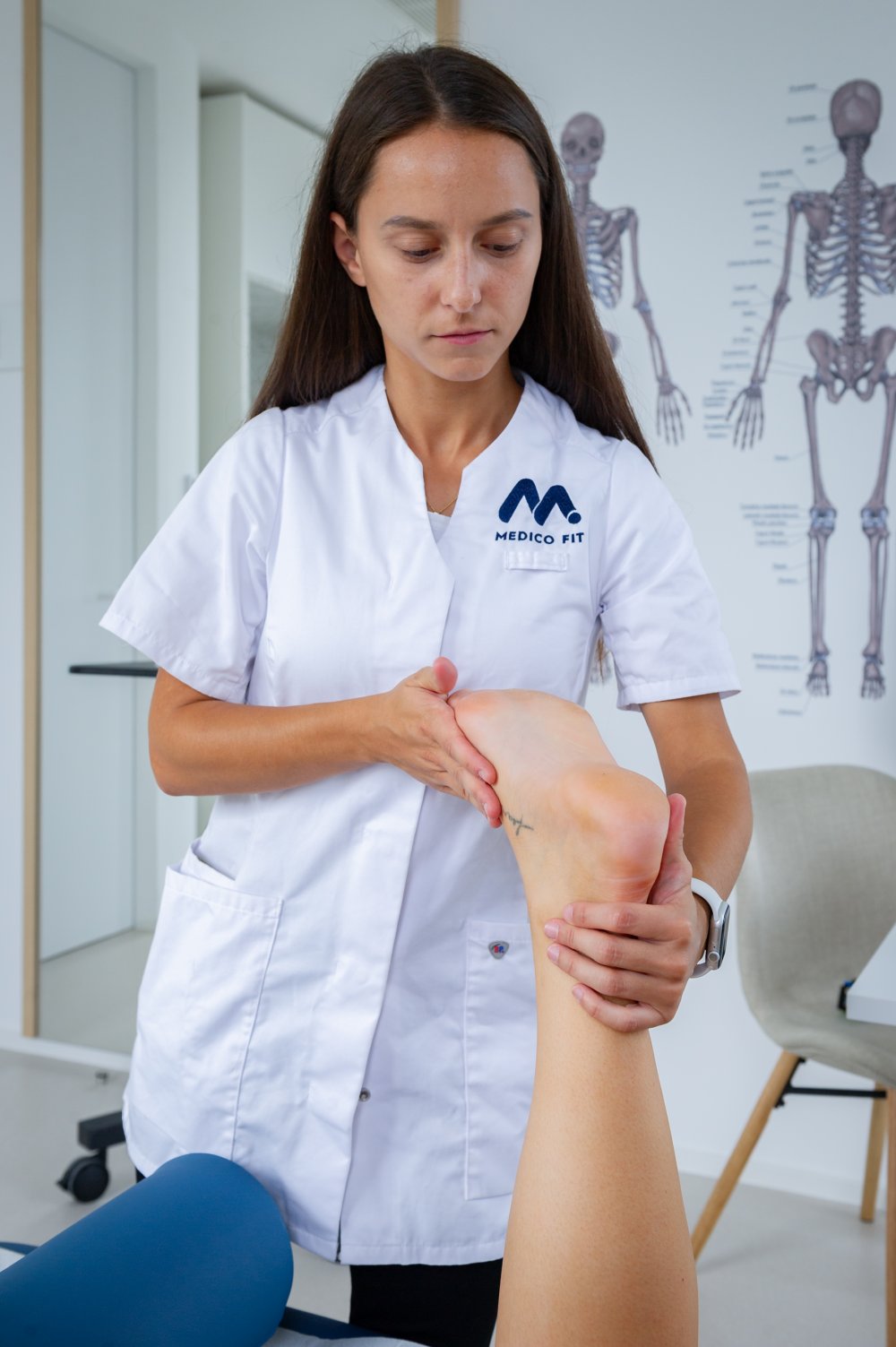 Pregled stopala pri plantarnem fasciitisu